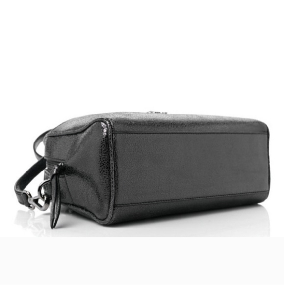 BNWT Versace Metallic Calfskin Virtus Bowling Bag! - Picture 3 of 7